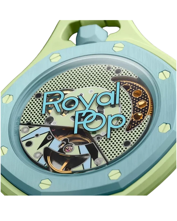 Swatch Audemars Piguet Royal Pop Watch Blaue Acht