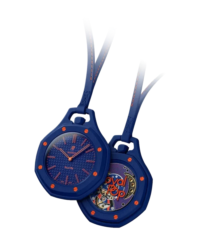 Swatch Audemars Piguet Royal Pop Watch Orenji Hachi
