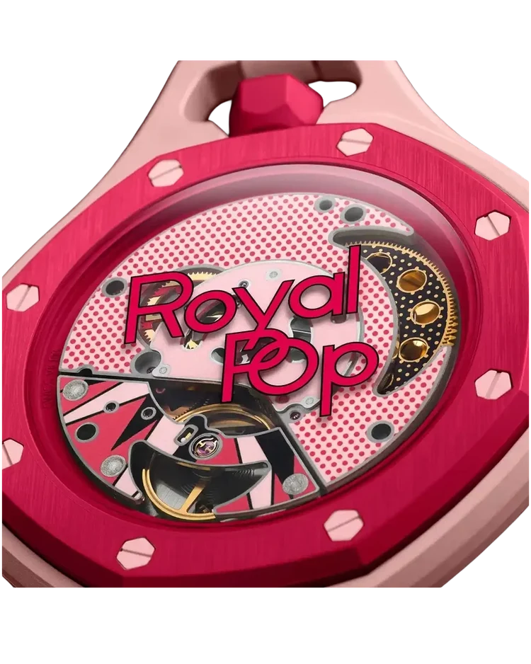 Swatch Audemars Piguet Royal Pop Watch Otto Rosso